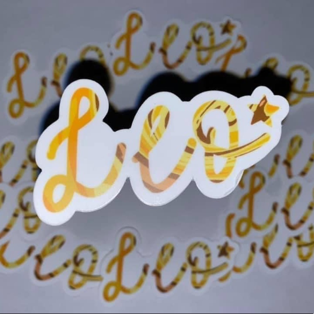 Leo Sticker